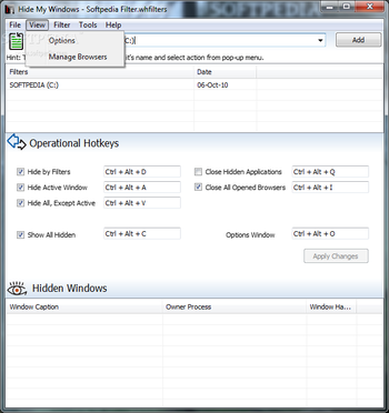 Hide My Windows screenshot 2