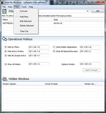 Hide My Windows screenshot 3
