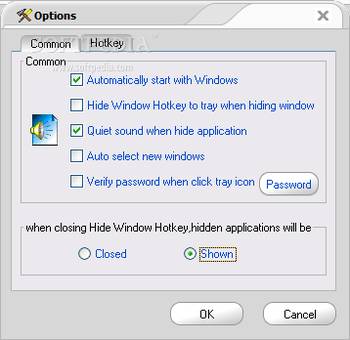 Hide Window Hotkey screenshot 2