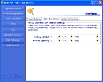 Hide-XP screenshot 5