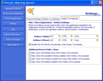 Hide-XP screenshot 6