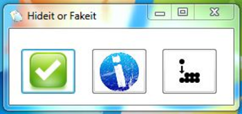 Hideit or Fakeit screenshot