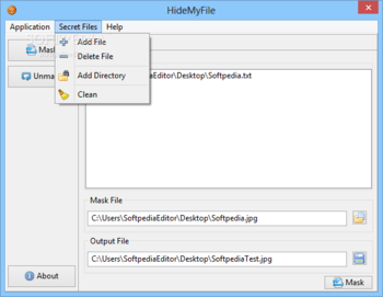 HideMyFile screenshot 2