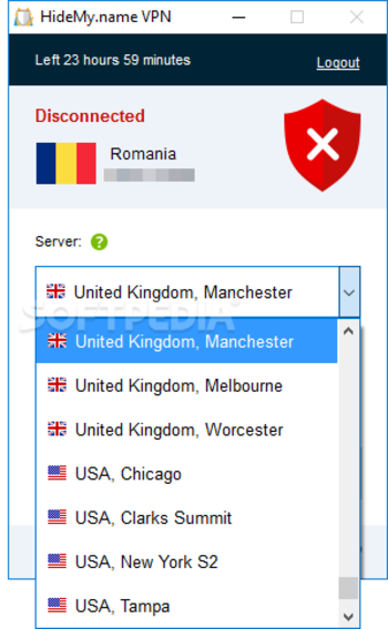 HideMy.name VPN screenshot 2
