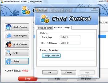 Hidetools Child Control screenshot 2