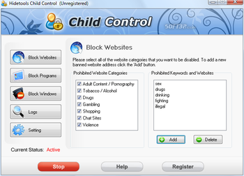 Hidetools Child Control screenshot 3