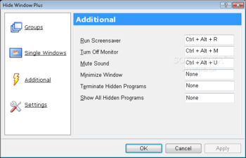 HideWindowPlus screenshot 3