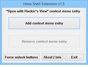 Hiew Shell Extension screenshot