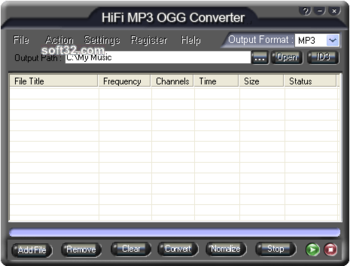 HiFi MP3 OGG Converter screenshot 2
