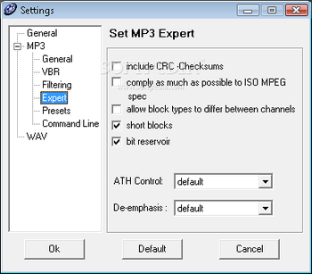 HiFi MP3 WAV Converter screenshot 5