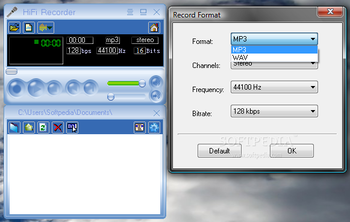 HiFi Recorder screenshot