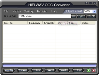 HiFi WAV OGG Converter screenshot 3