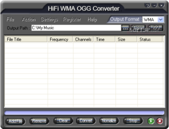 HiFi WMA OGG Converter screenshot 3