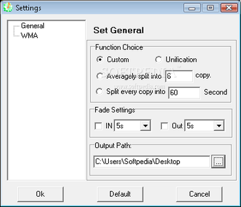 HiFi WMA Splitter Joiner screenshot 2