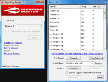 High Ping Buster screenshot