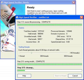 High Speed Verifier screenshot 2