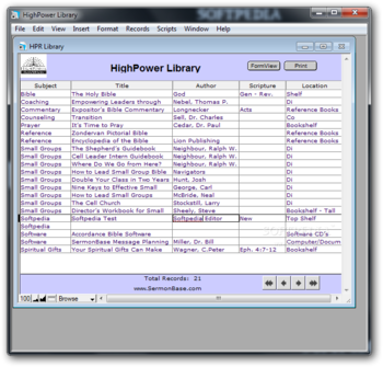 HighPower Library screenshot