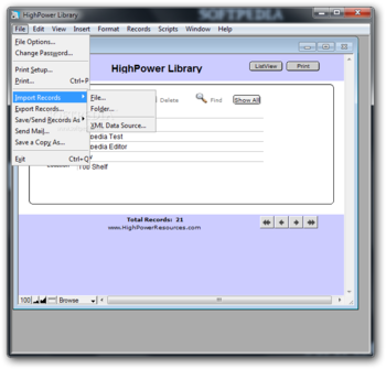 HighPower Library screenshot 3
