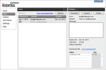 Hightail Express (formerly YouSendIt Express) screenshot 2