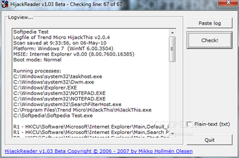 HijackReader screenshot