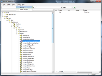 HiliSoft SNMP MIB Browser Free Edition screenshot 2