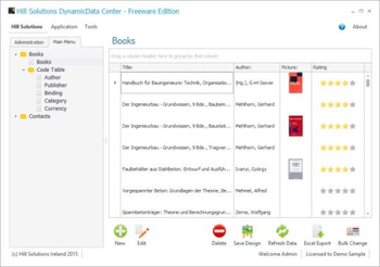 Hill Solutions DynamicData Center screenshot 2