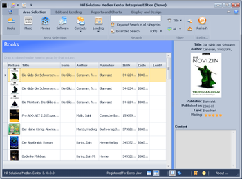 Hill Solutions Medien Center screenshot