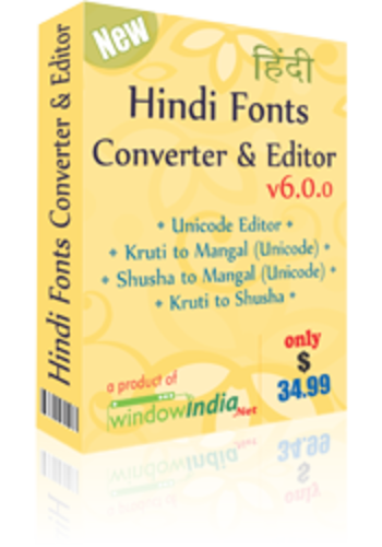 Hindi Fonts Converter screenshot