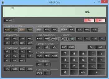 HiPER Calc screenshot 3