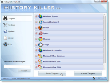 History Killer Pro screenshot