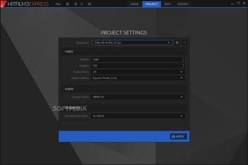 HitFilm Express screenshot