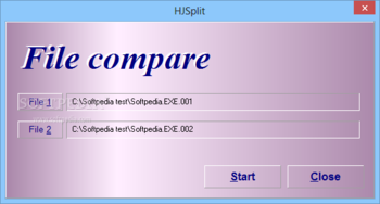 HJSplit screenshot 4