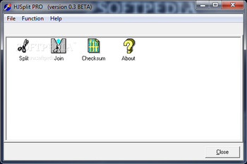 HJSplit PRO screenshot