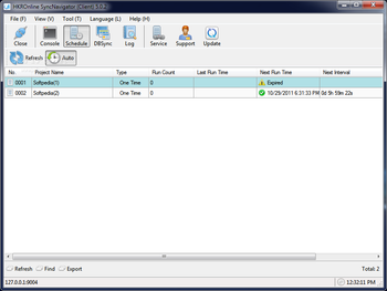 HKROnline SyncNavigator screenshot 2