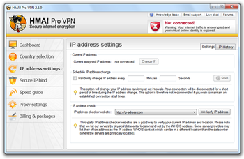 HMA! Pro VPN screenshot 2