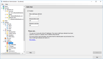 hMailServer screenshot 12