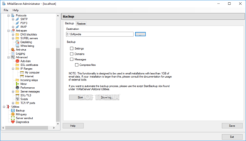 hMailServer screenshot 15