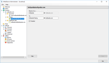 hMailServer screenshot 5