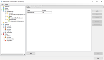 hMailServer screenshot 7