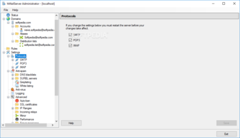 hMailServer screenshot 8