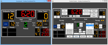 Hockey Scoreboard Pro screenshot