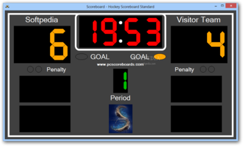 Hockey Scoreboard Standard screenshot