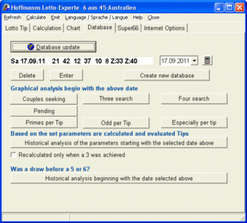 Hoffmanns Lotto-Experte Australia screenshot