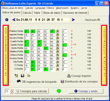 Hoffmanns Lotto-Experte El Gordo screenshot