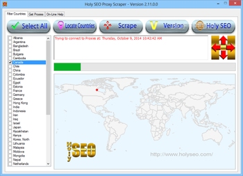Holy SEO Proxy Scraper screenshot
