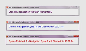 Holy SEO Website Traffic Generator screenshot 2