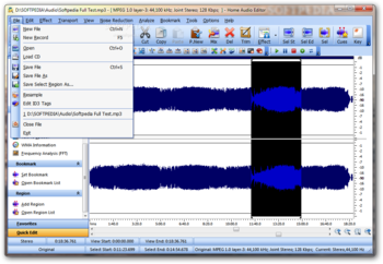 Home Audio Editor screenshot 2
