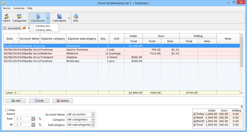 Home Bookkeeping Lite screenshot 10