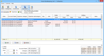 Home Bookkeeping Lite screenshot 11