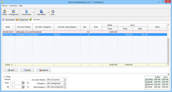 Home Bookkeeping Lite screenshot 5